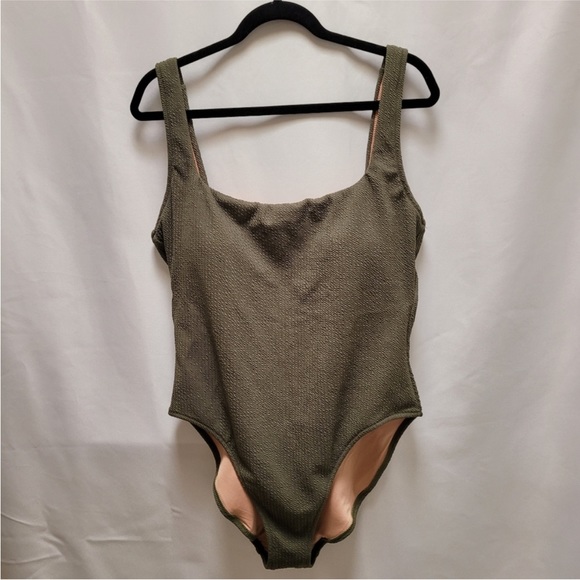 J Crew Green One Piece Swimsuit - Picture 2 of 8